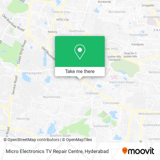 Micro Electronics TV Repair Centre map