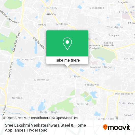 Sree Lakshmi Venkateshwara Steel & Home Appliances map