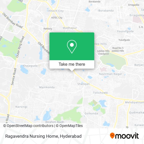 Ragavendra Nursing Home map