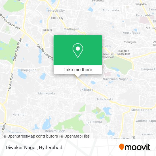 Diwakar Nagar map