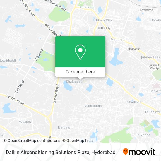 Daikin Airconditioning Solutions Plaza map