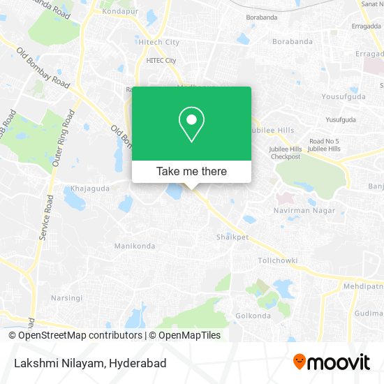 Lakshmi Nilayam map