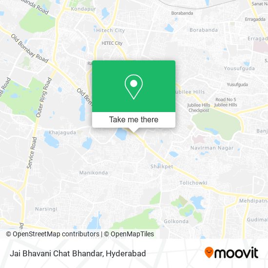 Jai Bhavani Chat Bhandar map