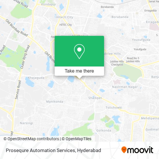 Prosequre Automation Services map