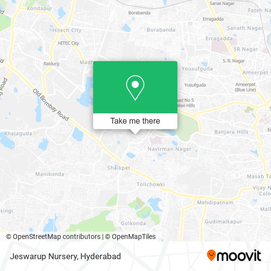 Jeswarup Nursery map