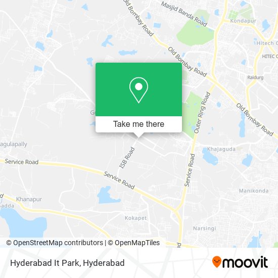 Hyderabad It Park map