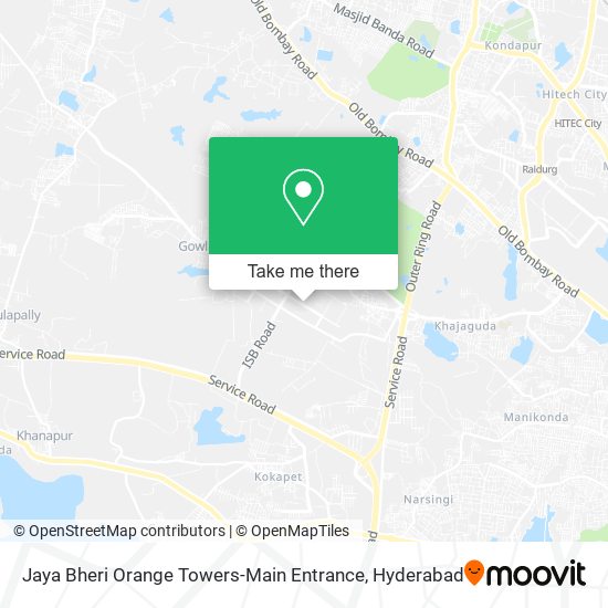 Jaya Bheri Orange Towers-Main Entrance map