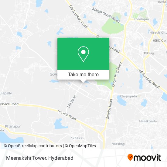 Meenakshi Tower map