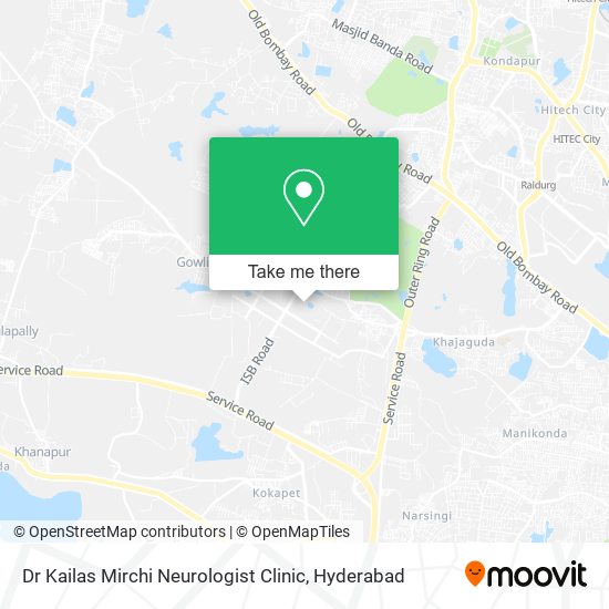 Dr Kailas Mirchi Neurologist Clinic map