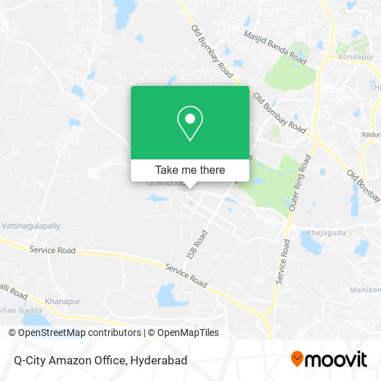 Q-City Amazon Office map