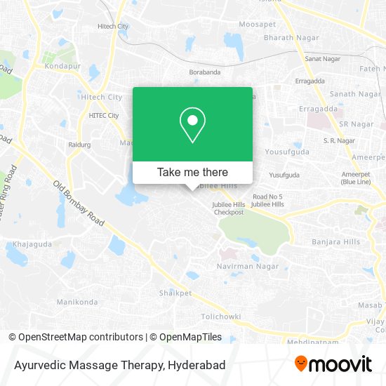 Ayurvedic Massage Therapy map