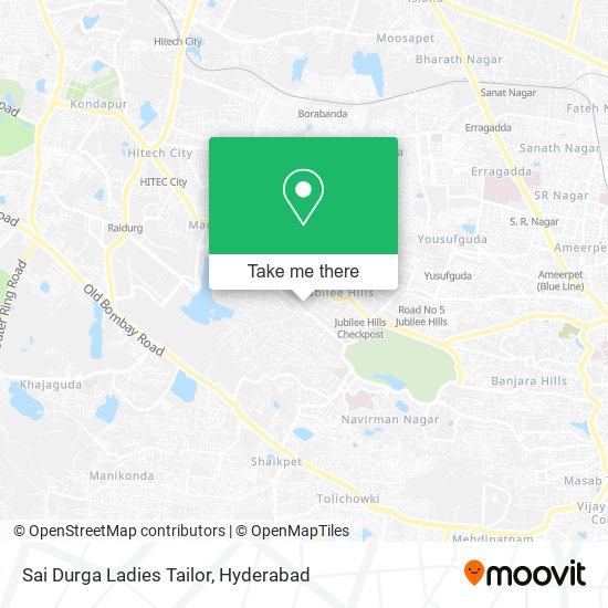 Sai Durga Ladies Tailor map