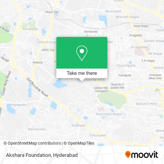 Akshara Foundation map
