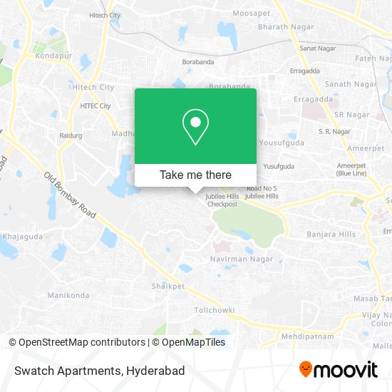 Swatch Apartments map