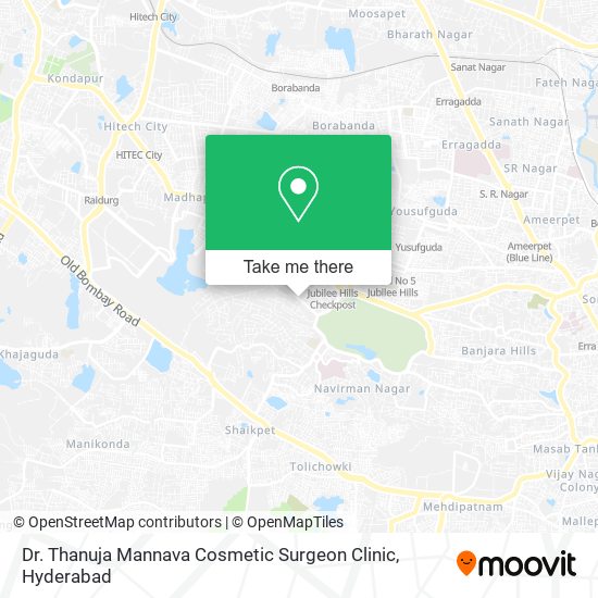 Dr. Thanuja Mannava Cosmetic Surgeon Clinic map