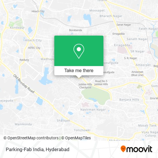 Parking-Fab India map