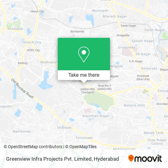 Greenview Infra Projects Pvt. Limited map