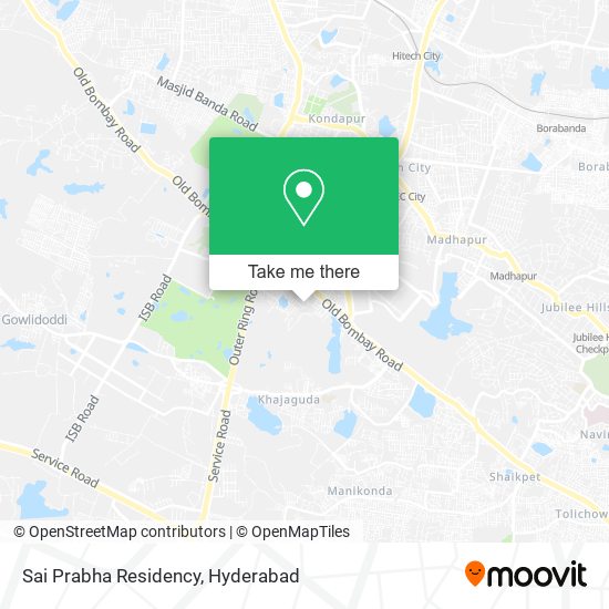 Sai Prabha Residency map