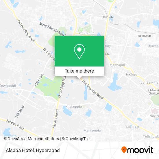 Alsaba Hotel map