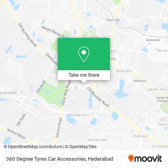 360 Degree Tyres Car Accessories map