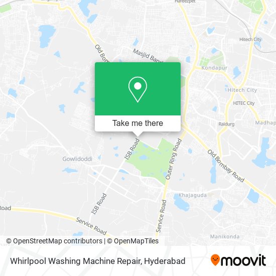 Whirlpool Washing Machine Repair map