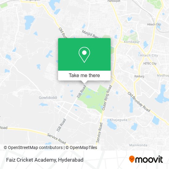 Faiz Cricket Academy map