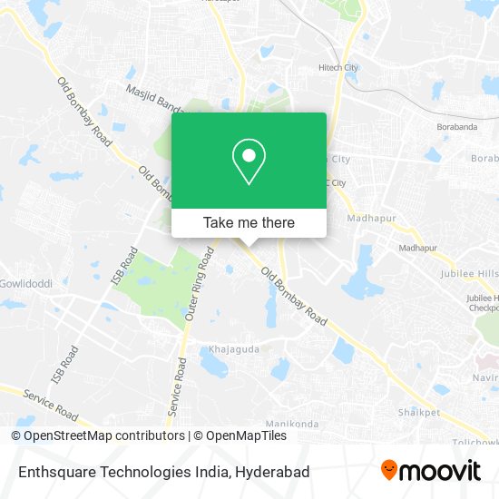 Enthsquare Technologies India map