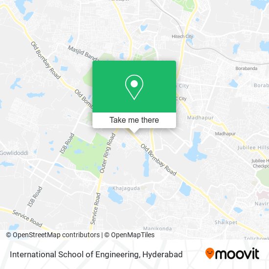 International School of Engineering map