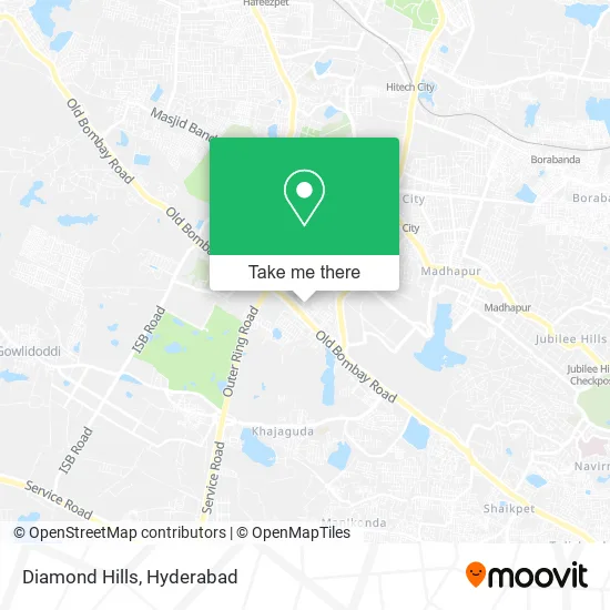 Diamond Hills map