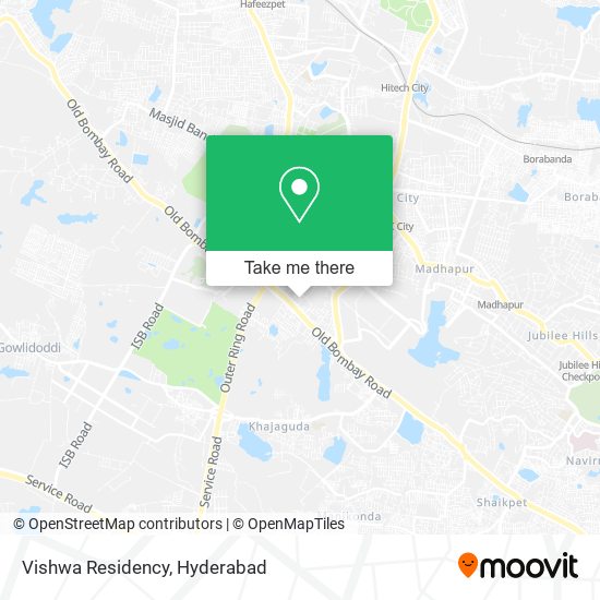 Vishwa Residency map