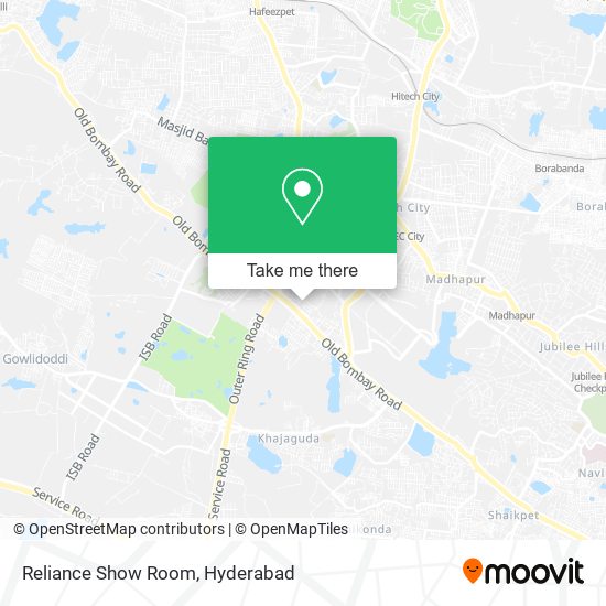 Reliance Show Room map