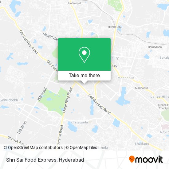 Shri Sai Food Express map