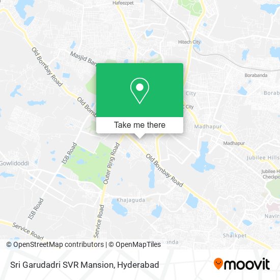 Sri Garudadri SVR Mansion map