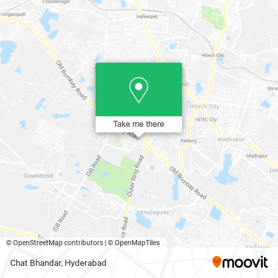 Chat Bhandar map