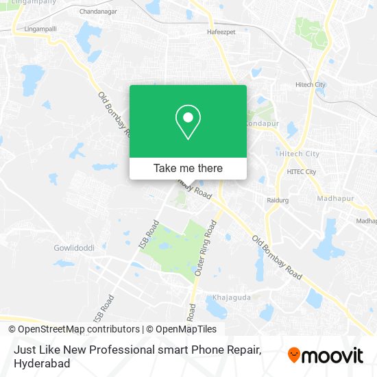 Just Like New Professional smart Phone Repair map