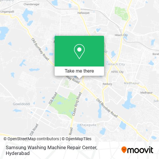 Samsung Washing Machine Repair Center map