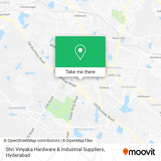 Shri Vinyaka Hardware & Industrial Suppliers map