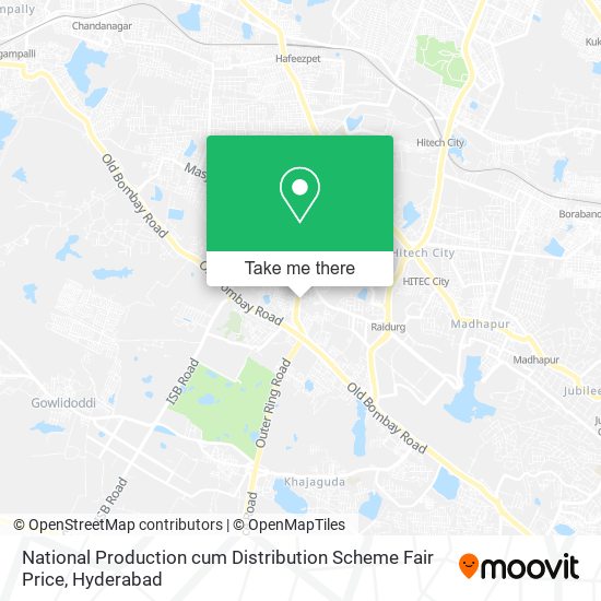 National Production cum Distribution Scheme Fair Price map