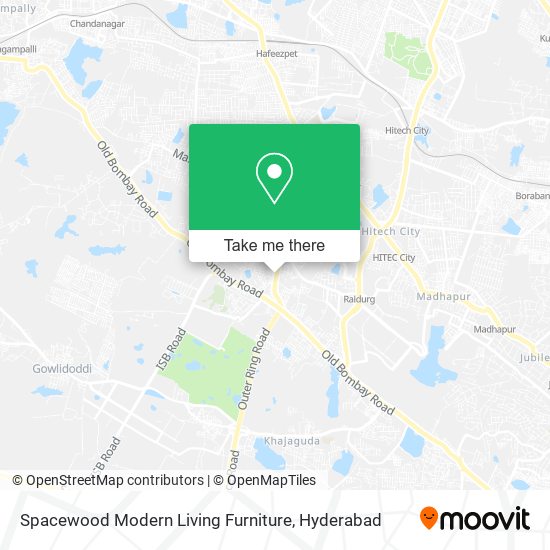 Spacewood Modern Living Furniture map