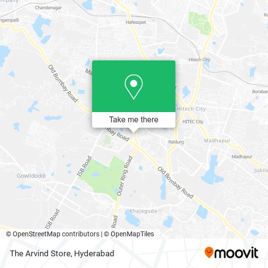 The Arvind Store map