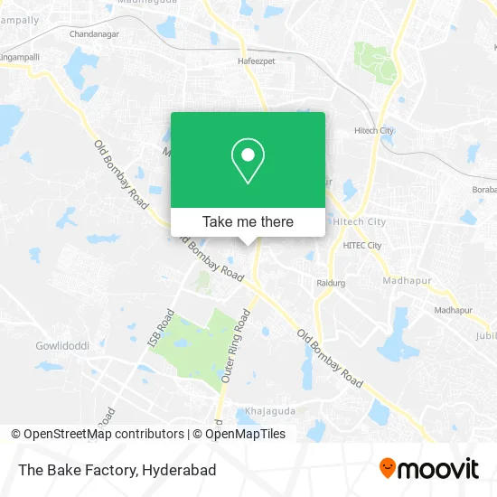 The Bake Factory map