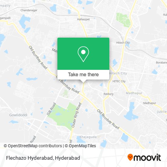 Flechazo Hyderabad map