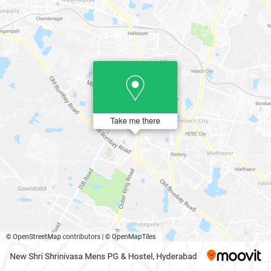 New Shri Shrinivasa Mens PG & Hostel map