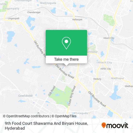 9th Food Court Shawarma And Biryani House map