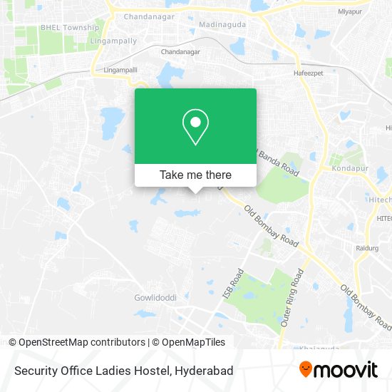 Security Office Ladies Hostel map