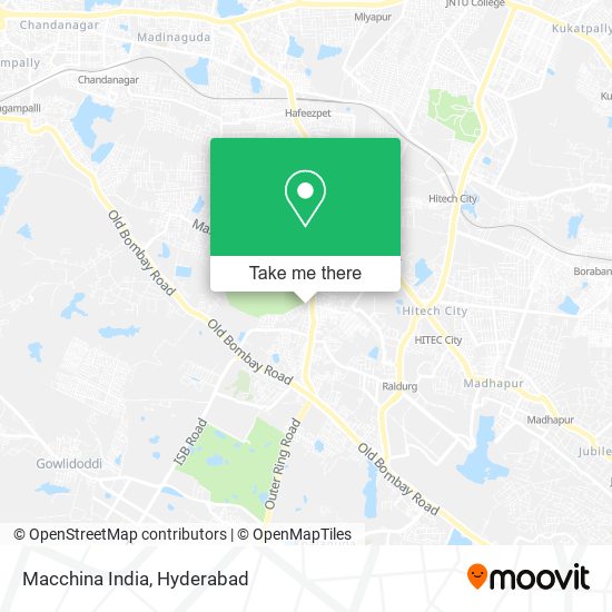 Macchina India map