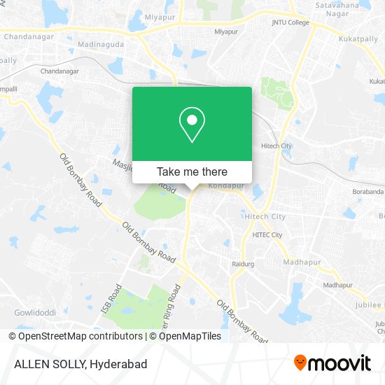 ALLEN SOLLY map