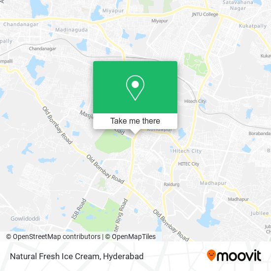 Natural Fresh Ice Cream map