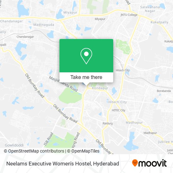 Neelams Executive Women's Hostel map