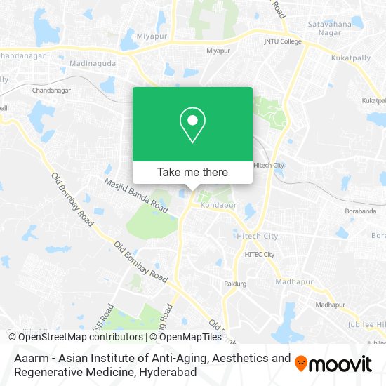 Aaarm - Asian Institute of Anti-Aging, Aesthetics and Regenerative Medicine map